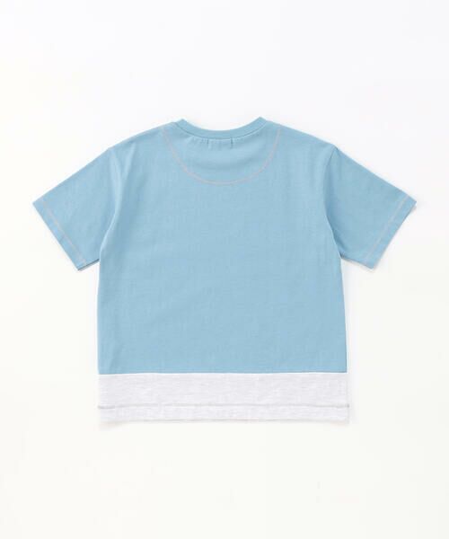 COMME CA ISM / コムサイズム Tシャツ | 箔プリント 半袖Tシャツ | 詳細10