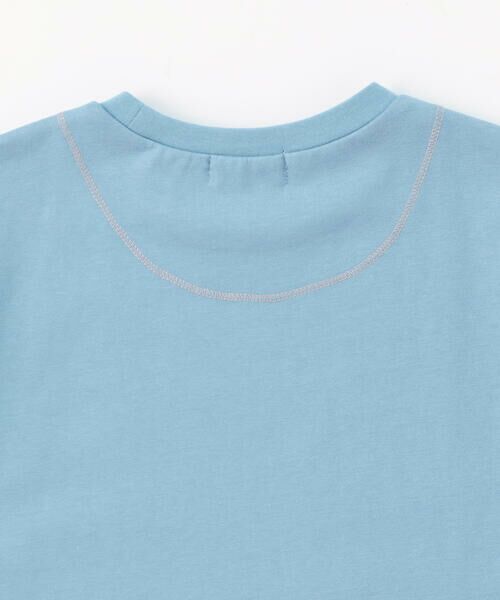 COMME CA ISM / コムサイズム Tシャツ | 箔プリント 半袖Tシャツ | 詳細12