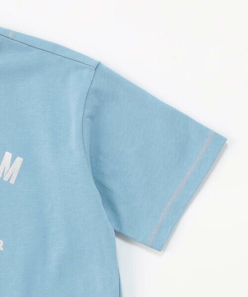 COMME CA ISM / コムサイズム Tシャツ | 箔プリント 半袖Tシャツ | 詳細13