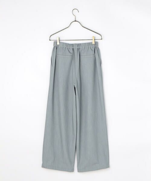 COMME CA ISM / コムサイズム その他パンツ | 【セットアップ対応】ワイドテーパード タックギャザーイージーパンツ | 詳細9