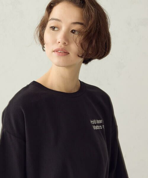 COMME CA ISM / コムサイズム カットソー | ビッグ Tシャツ | 詳細27