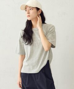 COMME CA ISM / コムサイズム カットソー | グリッターラメ Tシャツ