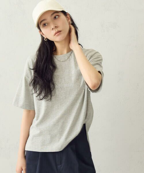 COMME CA ISM / コムサイズム カットソー | グリッターラメ Tシャツ | 詳細15