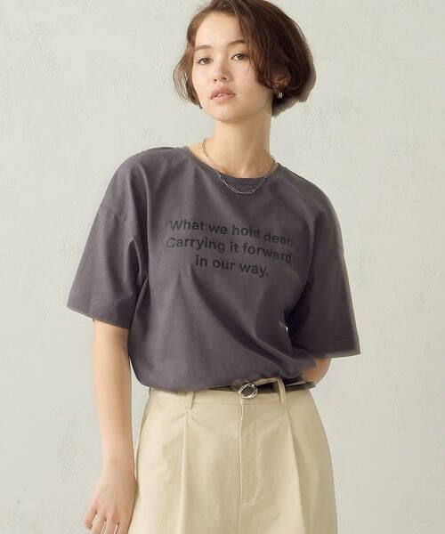 COMME CA ISM / コムサイズム カットソー | グリッターラメ Tシャツ | 詳細27