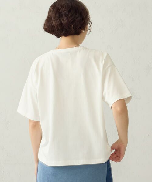 COMME CA ISM / コムサイズム カットソー | 【接触冷感】サイドタックTシャツ | 詳細5