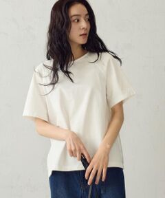 COMME CA ISM / コムサイズム カットソー | ドルマンコンビ Tシャツ