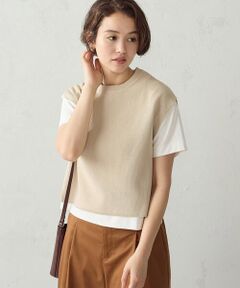 COMME CA ISM / コムサイズム ベスト | ニットベスト