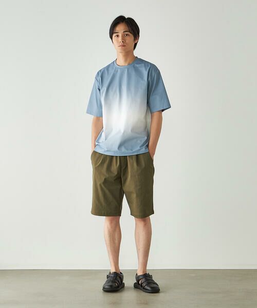 COMME CA ISM / コムサイズム Tシャツ | グラデーションプリント Tシャツ | 詳細1