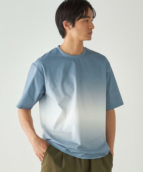 COMME CA ISM / コムサイズム Tシャツ | グラデーションプリント Tシャツ | 詳細3