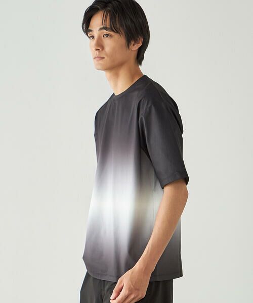 COMME CA ISM / コムサイズム Tシャツ | グラデーションプリント Tシャツ | 詳細11