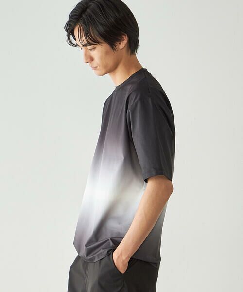 COMME CA ISM / コムサイズム Tシャツ | グラデーションプリント Tシャツ | 詳細12