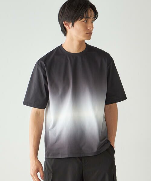 COMME CA ISM / コムサイズム Tシャツ | グラデーションプリント Tシャツ | 詳細13