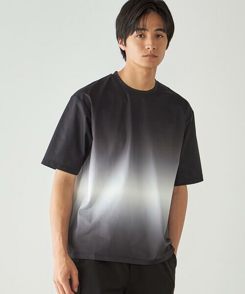 COMME CA ISM / コムサイズム Tシャツ | グラデーションプリント Tシャツ | 詳細14