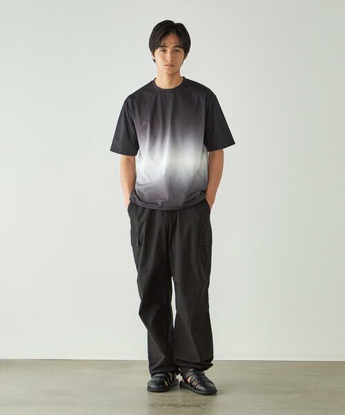 COMME CA ISM / コムサイズム Tシャツ | グラデーションプリント Tシャツ | 詳細7