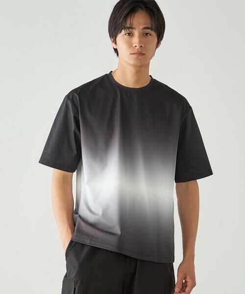 COMME CA ISM / コムサイズム Tシャツ | グラデーションプリント Tシャツ | 詳細10