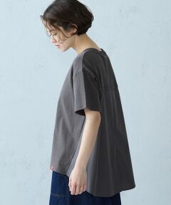 COMME CA ISM / コムサイズム カットソー | バックフレア Tシャツ