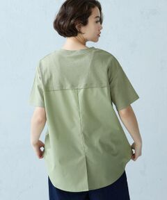 COMME CA ISM / コムサイズム カットソー | バックフレア Tシャツ