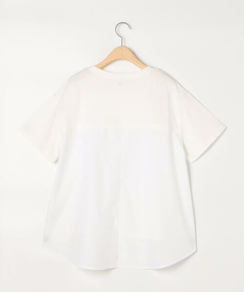 COMME CA ISM / コムサイズム カットソー | バックフレア Tシャツ | 詳細5