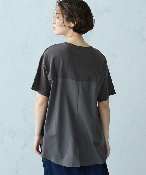 COMME CA ISM / コムサイズム カットソー | バックフレア Tシャツ | 詳細14