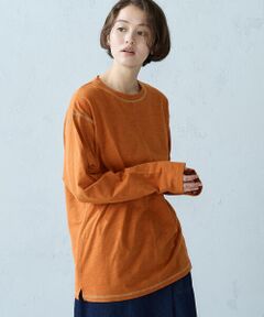 COMME CA ISM / コムサイズム カットソー | スラブ天竺 ロンT