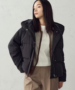 COMME CA ISM / コムサイズム その他アウター | フーデッドショートダウン