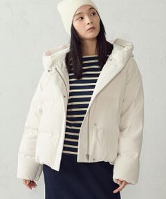 COMME CA ISM / コムサイズム その他アウター | フーデッドショートダウン