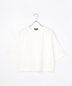 COMME CA ISM / コムサイズム カットソー | 【接触冷感】ビッグボックスシルエットＴシャツ