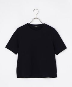 COMME CA ISM / コムサイズム カットソー | 膨れジャガード ベーシック Tシャツ/セットアップ対応