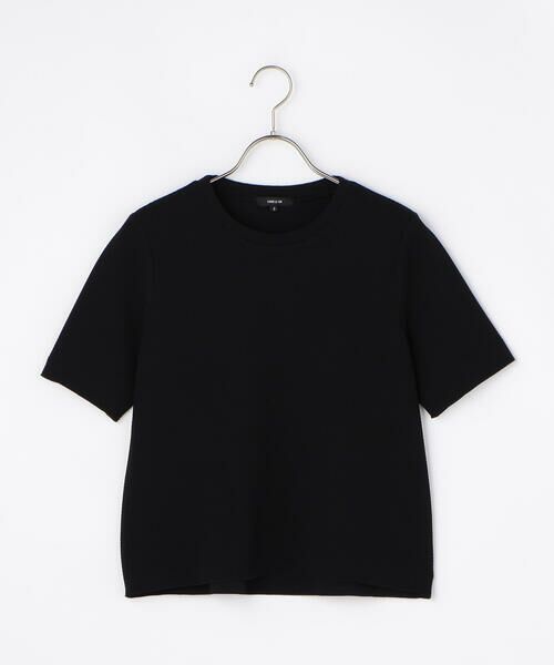 COMME CA ISM / コムサイズム カットソー | 膨れジャガード ベーシック Tシャツ/セットアップ対応 | 詳細20