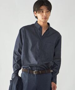 COMME CA ISM / コムサイズム シャツ・ブラウス | 播州織 デニムライクシャンブレー ボタンダウンシャツ