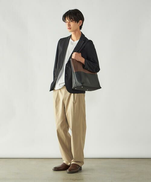 COMME CA ISM / コムサイズム その他パンツ | 【スマートベーシックパンツ】ハイテンションツイル ワイドテーパードパンツ | 詳細23