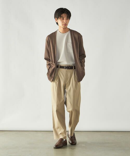COMME CA ISM / コムサイズム その他パンツ | 【スマートベーシックパンツ】ハイテンションツイル ワイドテーパードパンツ | 詳細26