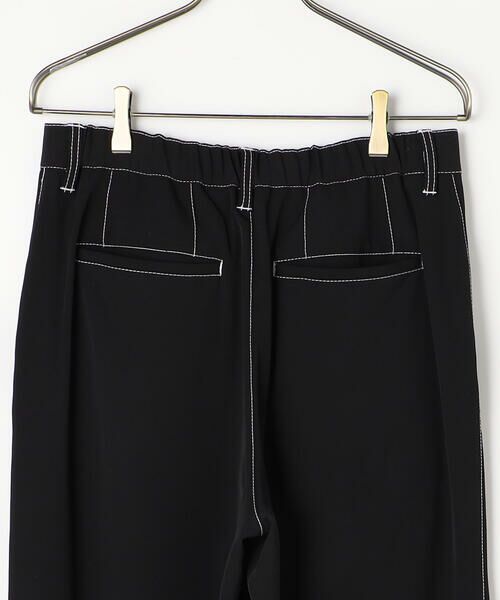 COMME CA ISM / コムサイズム その他パンツ | コントラストステッチ ワンタックワイドテーパードパンツ | 詳細11