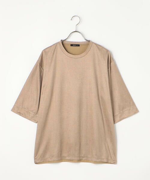 COMME CA ISM / コムサイズム Tシャツ | スエードタッチジャージ 五分袖Tシャツ | 詳細25