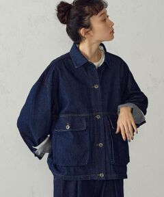 COMME CA ISM / コムサイズム Gジャン・デニムジャケット | デニムブルゾン