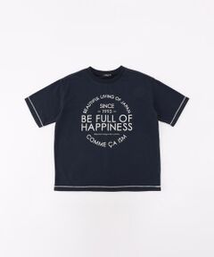 COMME CA ISM / コムサイズム Tシャツ | メッセージロゴ 半袖Tシャツ