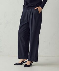 COMME CA ISM / コムサイズム その他パンツ | 【セットアップ対応】ピンストライプ ワイドパンツ
