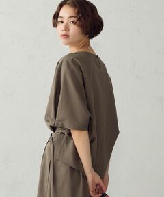 COMME CA ISM / コムサイズム シャツ・ブラウス | マイクロツイル Tブラウス / セットアップ対応