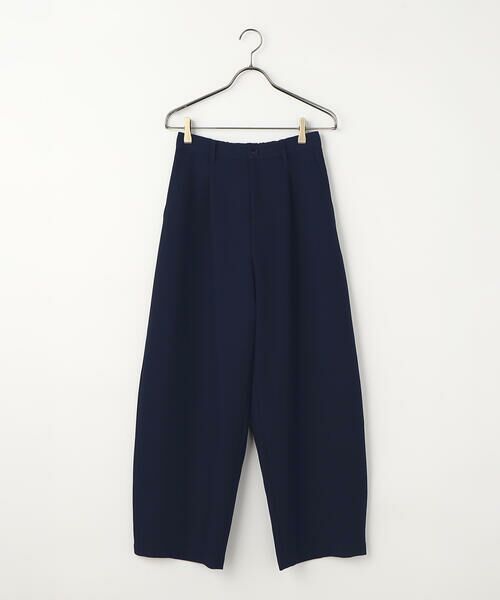 COMME CA ISM / コムサイズム その他パンツ | ポリエステルレーヨンカルゼ バレルパンツ / セットアップ対応 | 詳細8