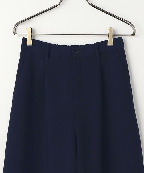 COMME CA ISM / コムサイズム その他パンツ | ポリエステルレーヨンカルゼ バレルパンツ / セットアップ対応 | 詳細10