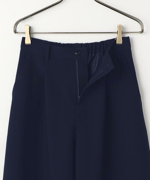 COMME CA ISM / コムサイズム その他パンツ | ポリエステルレーヨンカルゼ バレルパンツ / セットアップ対応 | 詳細12