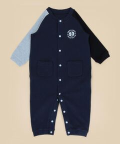 COMME CA ISM / コムサイズム ロンパース | サークルプリント ツーウェイオール