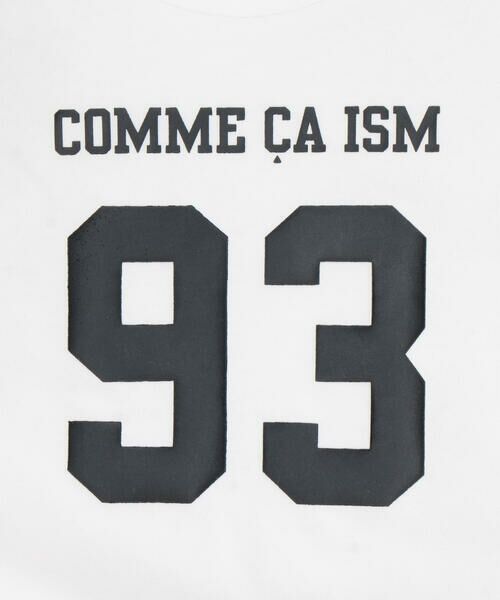 COMME CA ISM / コムサイズム ベビー・キッズグッズ | ナンバープリント フェイクレイヤードTシャツ(ベビーサイズ) | 詳細4