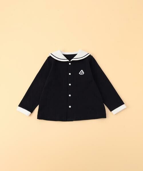 COMME CA ISM / コムサイズム ベビー・キッズグッズ | セーラー 長袖シャツ（ネイビー）