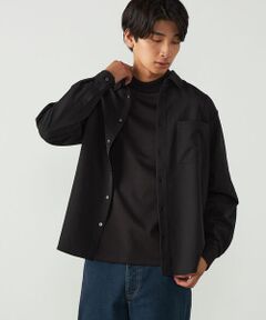 COMME CA ISM / コムサイズム シャツ・ブラウス | 羽織ショートポイント カラーシャツ
