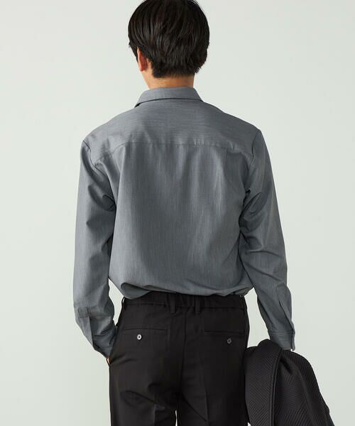 COMME CA ISM / コムサイズム シャツ・ブラウス | 羽織ショートポイント カラーシャツ | 詳細14