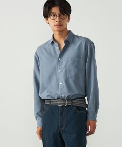 COMME CA ISM / コムサイズム シャツ・ブラウス | スエードタッチ ショートポイントカラーシャツ