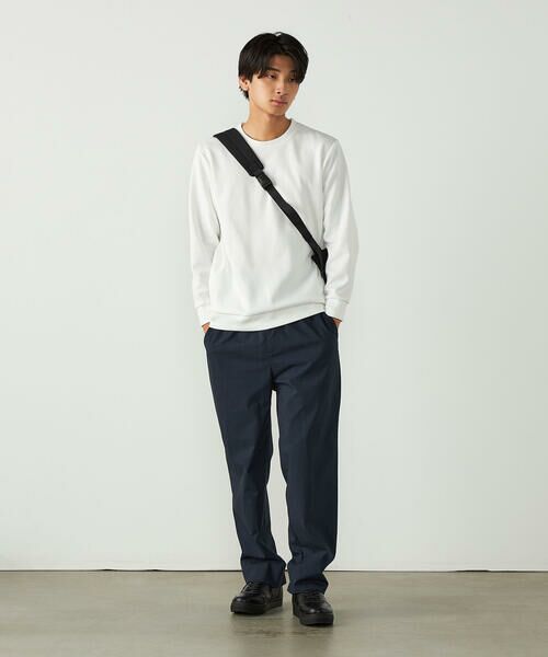 COMME CA ISM / コムサイズム その他パンツ | ウールライク グレンチェックリラックスワイドパンツ | 詳細2