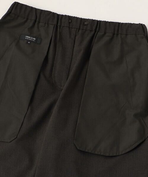 COMME CA ISM / コムサイズム その他パンツ | ウールライク グレンチェックリラックスワイドパンツ | 詳細20