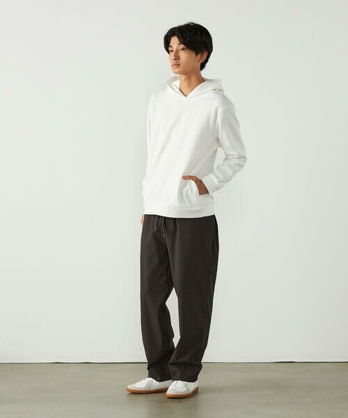 COMME CA ISM / コムサイズム その他パンツ | ウールライク グレンチェックリラックスワイドパンツ | 詳細9